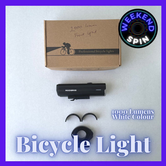Rockbros Powerful Bicycle Front Light 1000 Lumens USB Charger