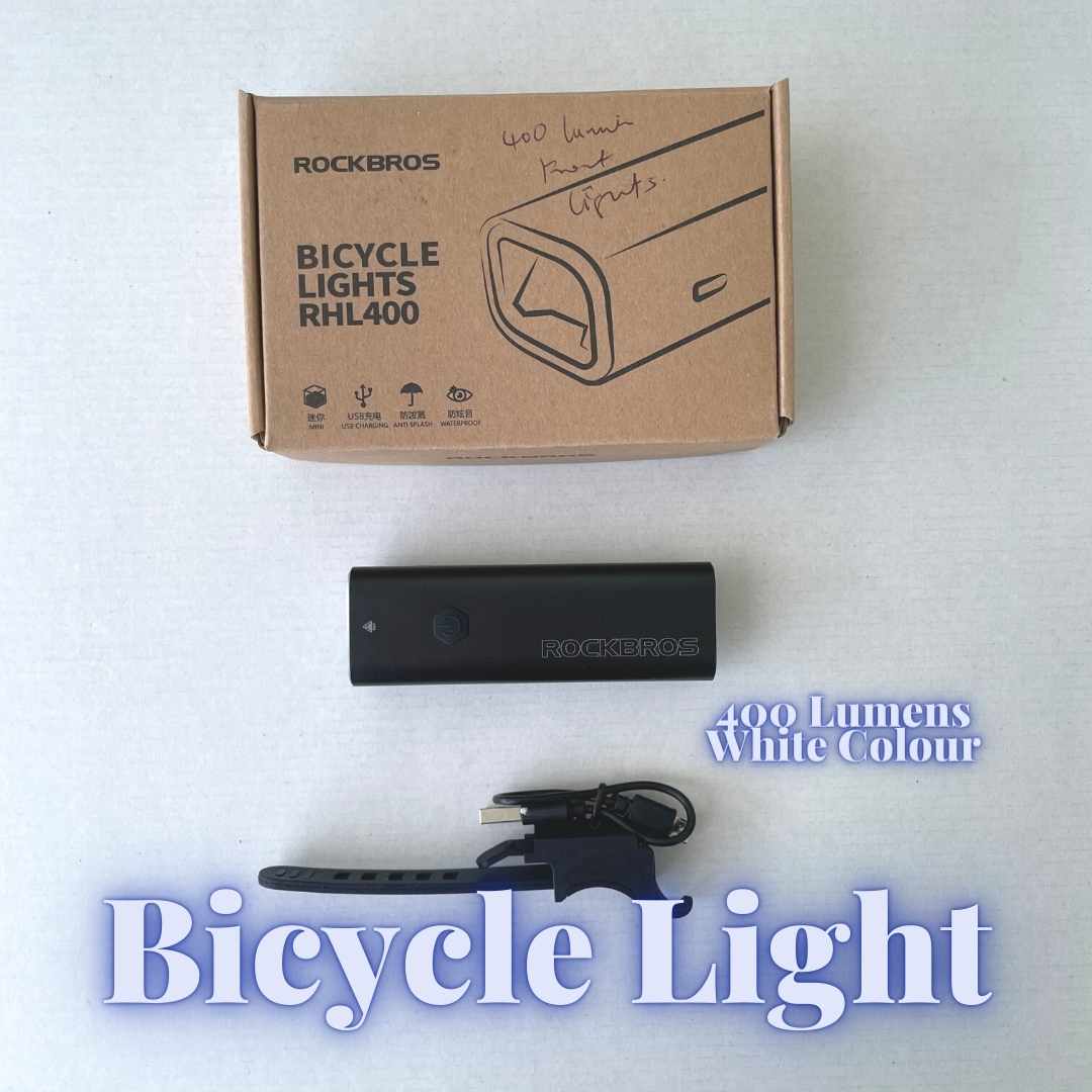 USB Charger Bicycle Front Light 200 / 400 Lumens