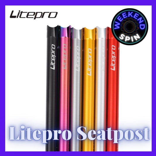 Litepro A61 Folding Bicycle Aluminium Alloy CNC Seat Post
