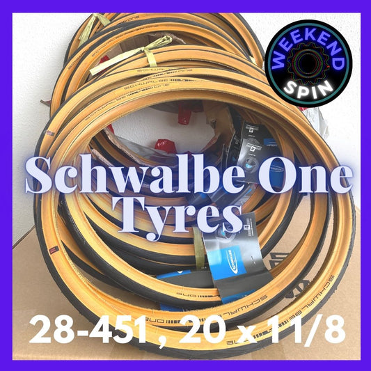 Schwalbe One Foldable Bicycle Tyres 28-451 20 x 1 1/8