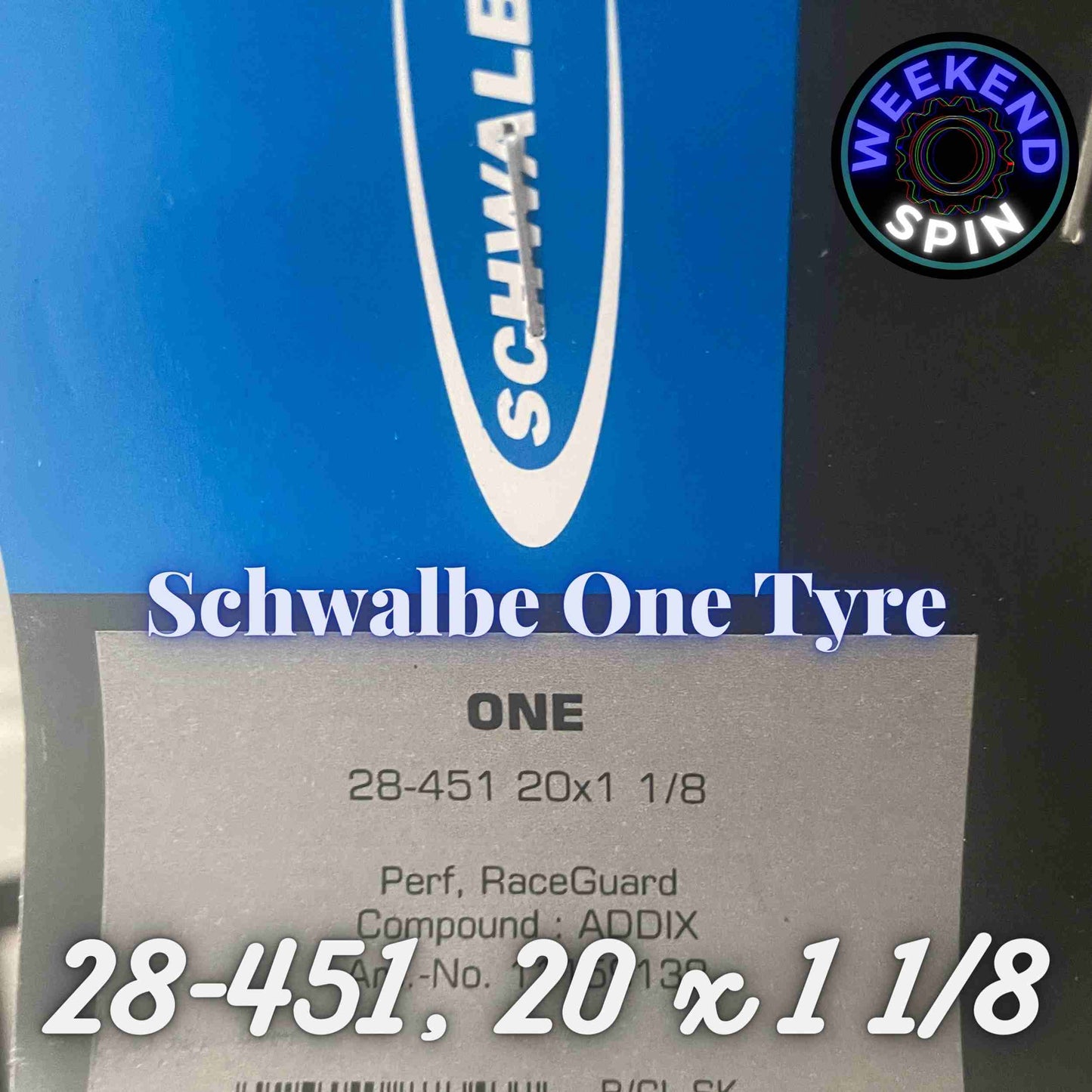 Schwalbe One Foldable Bicycle Tyres 28-451 20 x 1 1/8