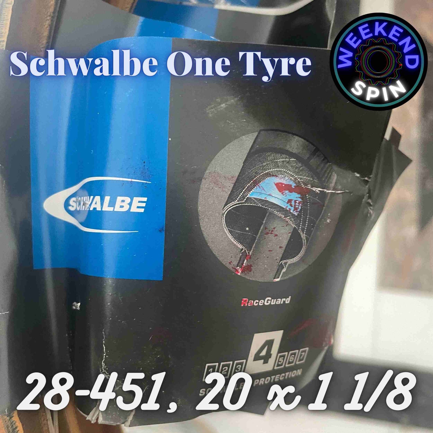 Schwalbe One Foldable Bicycle Tyres 28-451 20 x 1 1/8