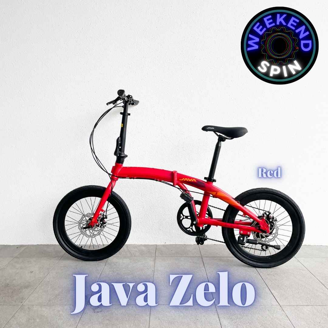 Java zelo folding clearance bike